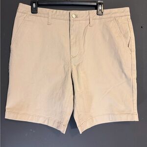 Flat Front Twill Short by Members Mark. MENS.
